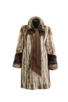 Изображение - Пальто женское из норки с воротником  S8700-sharf-vorot S8700-sharf-vorot