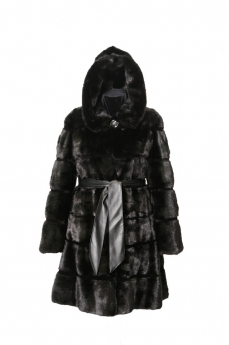 Изображение - Пальто женское из норки с капюшоном poper-100-kap-plat poper-100-kap-plat