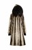 Пальто женское из норки с капюшоном 800-023-1194