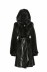 Пальто женское из норки с капюшоном  F-207-WR000307-100