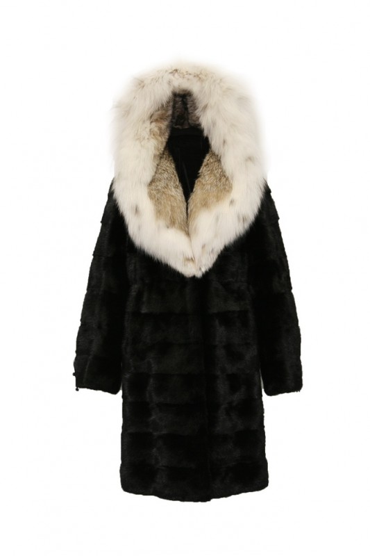 Изображение - Пальто женское из норки с капюшоном Poper-100-ris Poper-100-ris