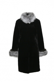 Изображение - Пальто женское из овчины с воротником S1825(F)-02-1H-01 S1825(F)-02-1H-01