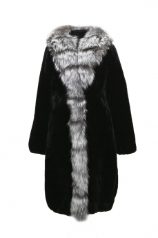 Пальто женское из овчины с воротником S6612-15-8-A