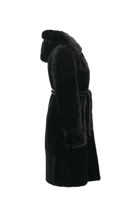 Изображение - Пальто женское из овчины с капюшоном FA5260-87 FA5260-87