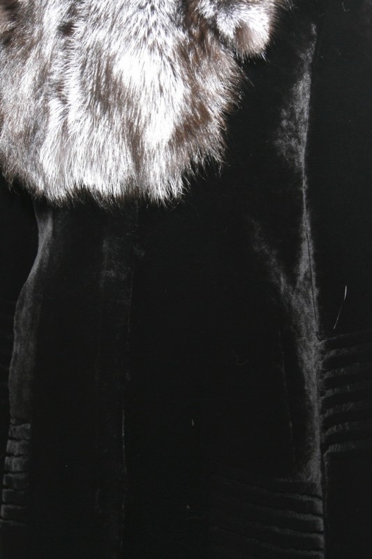 Изображение - Пальто женское из овчины с капюшоном 5303-18 5303-18