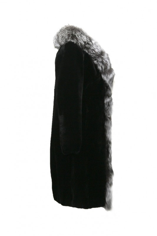 Изображение - Пальто женское из овчины с воротником S6612-15-8-A S6612-15-8-A