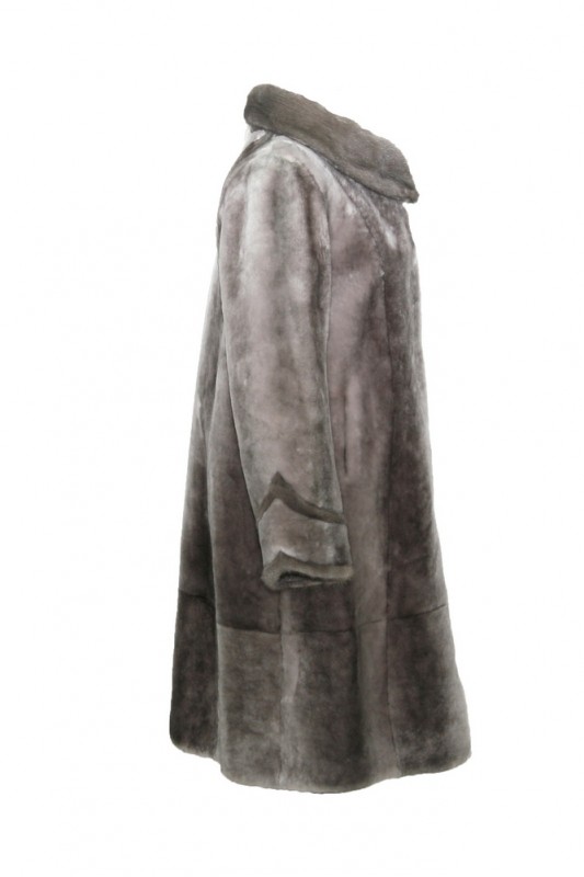 Изображение - Пальто женское из овчины с воротником A10843-5-20 A10843-5-20