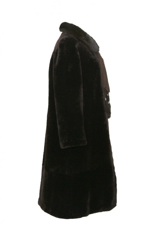 Изображение - Пальто женское из овчины с воротником  A15085-3 A15085-3