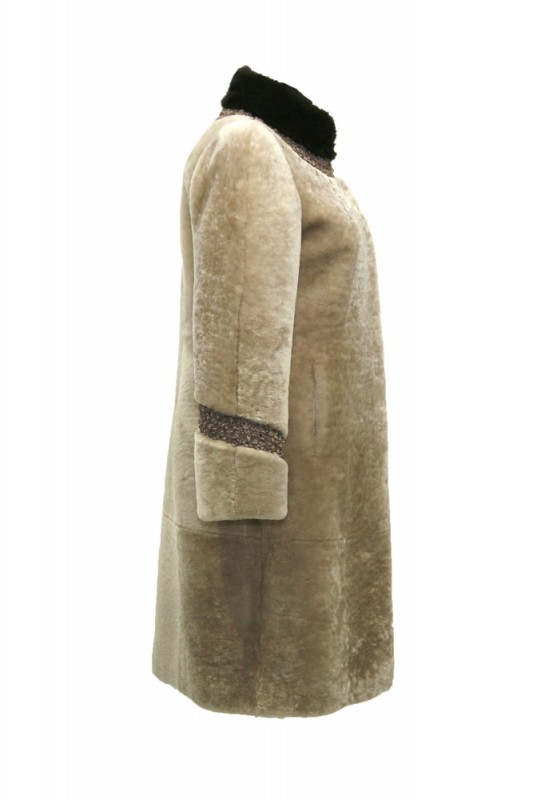 Изображение - Пальто женское из овчины с воротником  F67321-138 F67321-138
