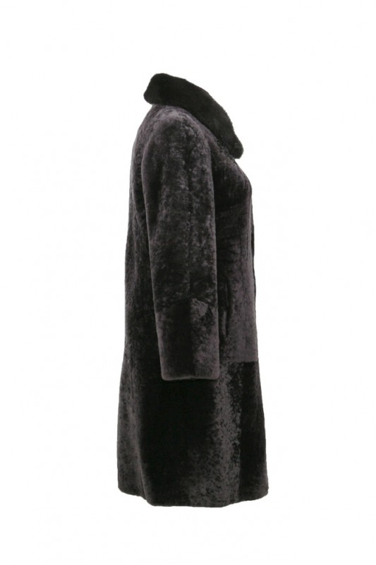 Изображение - Пальто женское из овчины с воротником  FK83-43-82-XIU FK83-43-82-XIU