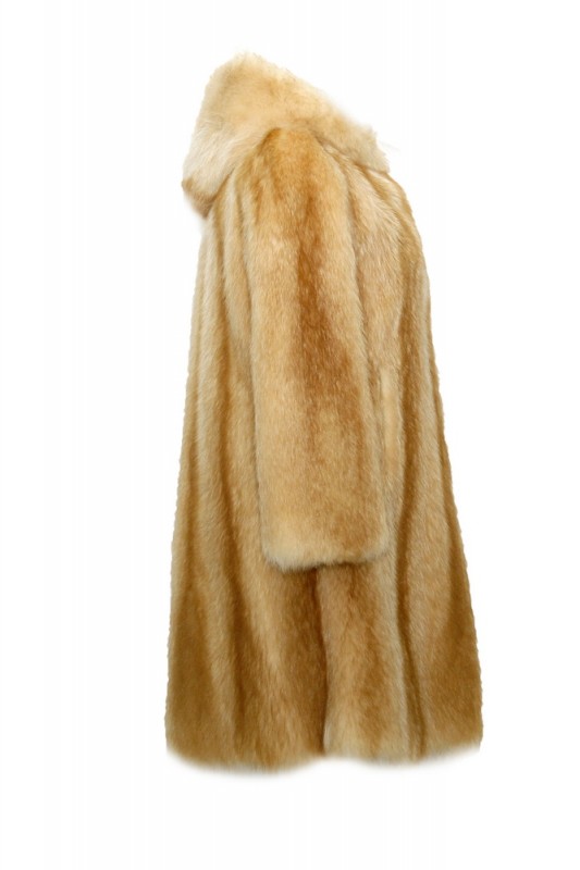 Изображение - Пальто женское из енота с капюшоном ER-110 ER-110