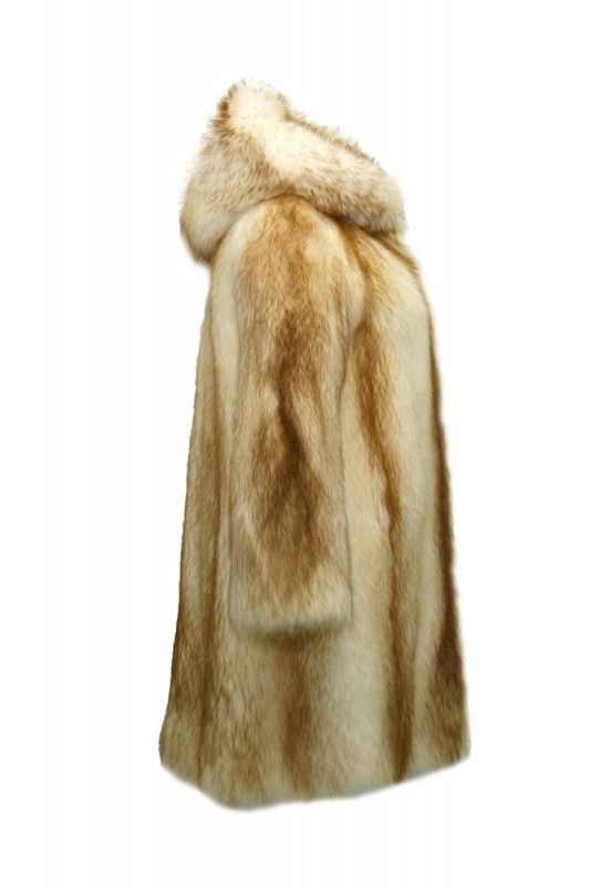 Изображение - Пальто женское из енота с капюшоном ES-100 ES-100