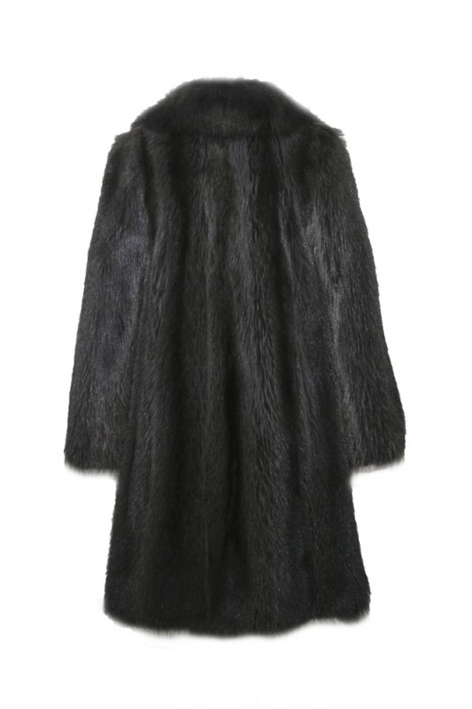 Изображение - Пальто женское из енота с воротником ESV-100 ESV-100