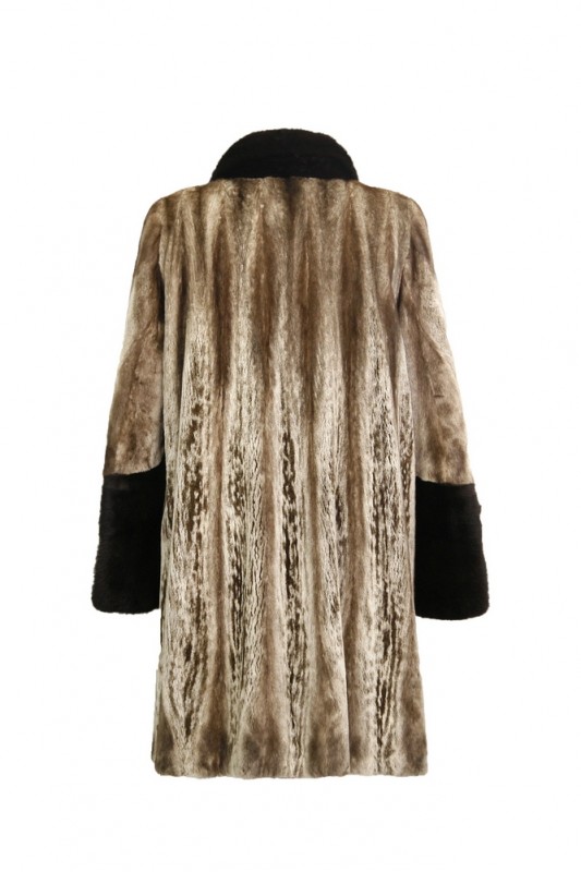 Изображение - Пальто женское из норки с воротником S8700-sharf-vorot-mach S8700-sharf-vorot-mach