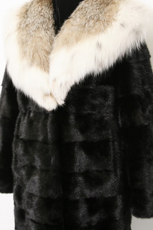 Изображение - Пальто женское из норки с капюшоном Poper-100-ris Poper-100-ris