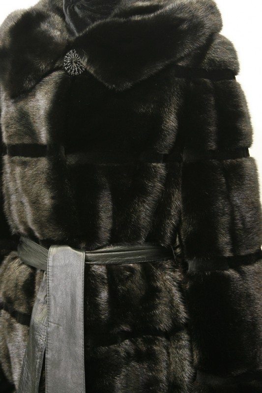 Изображение - Пальто женское из норки с капюшоном  poper-110-kap-plat poper-110-kap-plat