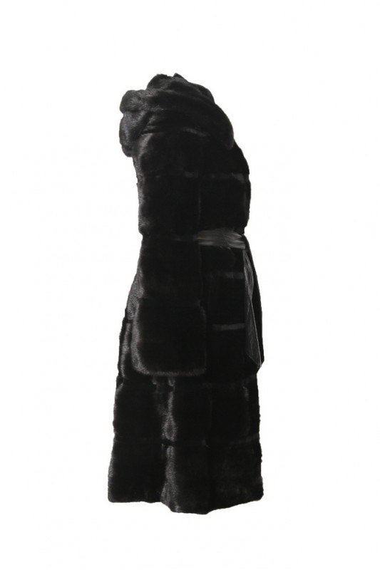 Изображение - Пальто женское из норки с капюшоном  poper-110-kap-plat poper-110-kap-plat