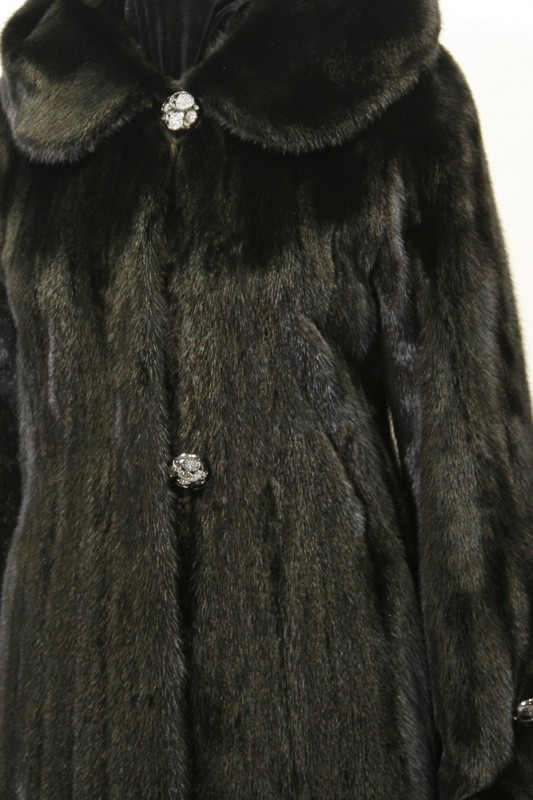 Изображение - Пальто женское из норки с капюшоном  Gade-110-kap-pug Gade-110-kap-pug