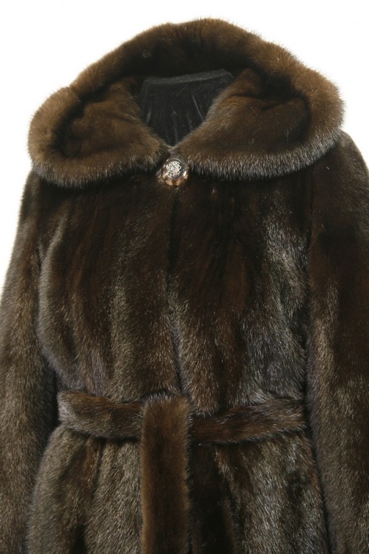 Изображение - Пальто женское из норки с капюшоном Avtoledy-80-kap Avtoledy-80-kap